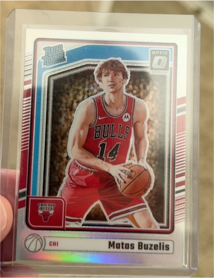 2024-25 Donruss Optic #271 Matas Buzelis — front