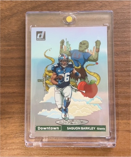 2023 Panini Donruss #D-13 Saquon Barkley Downtown — front