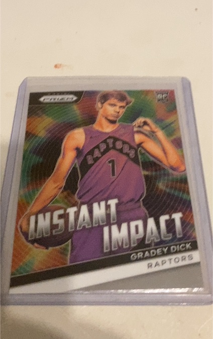 2023-24 Panini Prizm #20 Gradey Dick Instant Impact — front