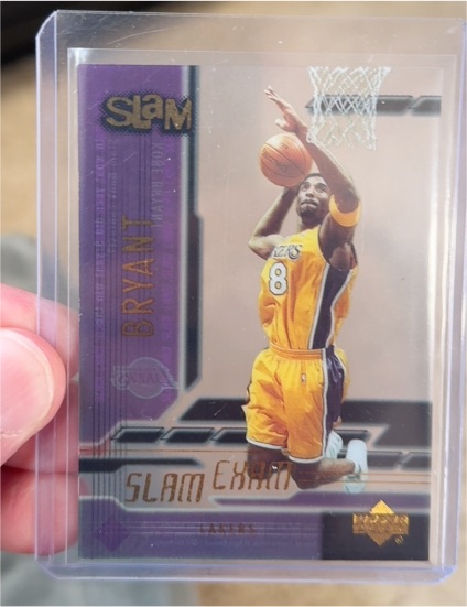 2000-01 Upper Deck Slam Kobe Bryant Slam Exam #SE1 — front