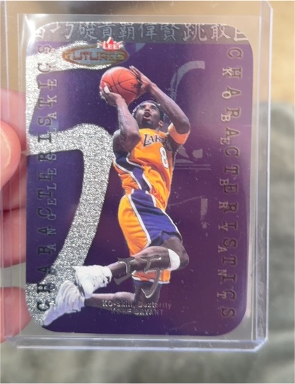 2000-01 Fleer Futures Characteristics #2 Kobe Bryant — front