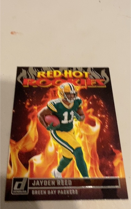 2023 Donruss #RHR-8 Jayden Reed — front