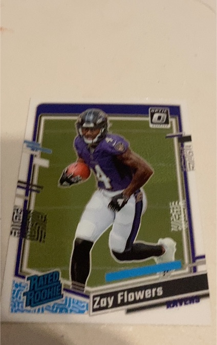 2023 Panini Donruss Optic #210 Zay Flowers — front