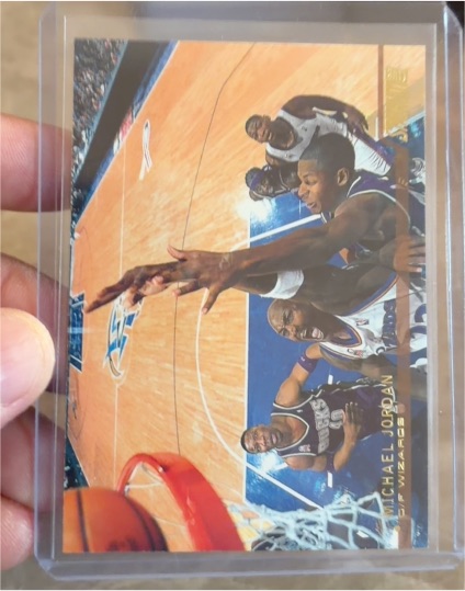 2002-03 Topps Stadium Club #100 Michael Jordan — front