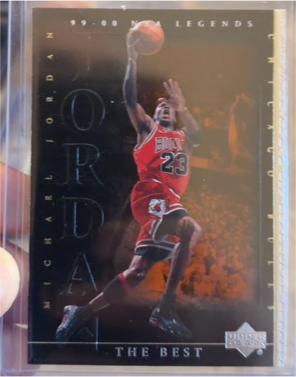 1999-00 Upper Deck NBA Legends #84 Michael Jordan — front