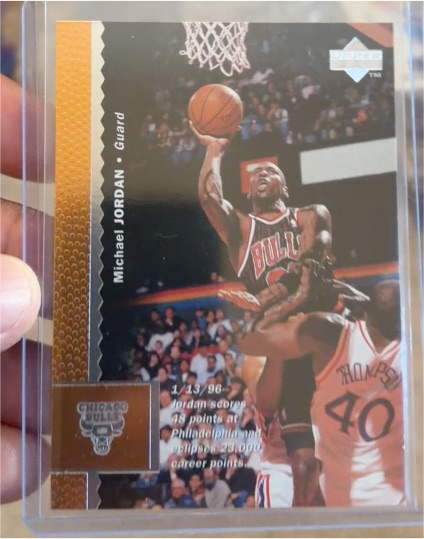 1996-97 Upper Deck #16 Michael Jordan — front