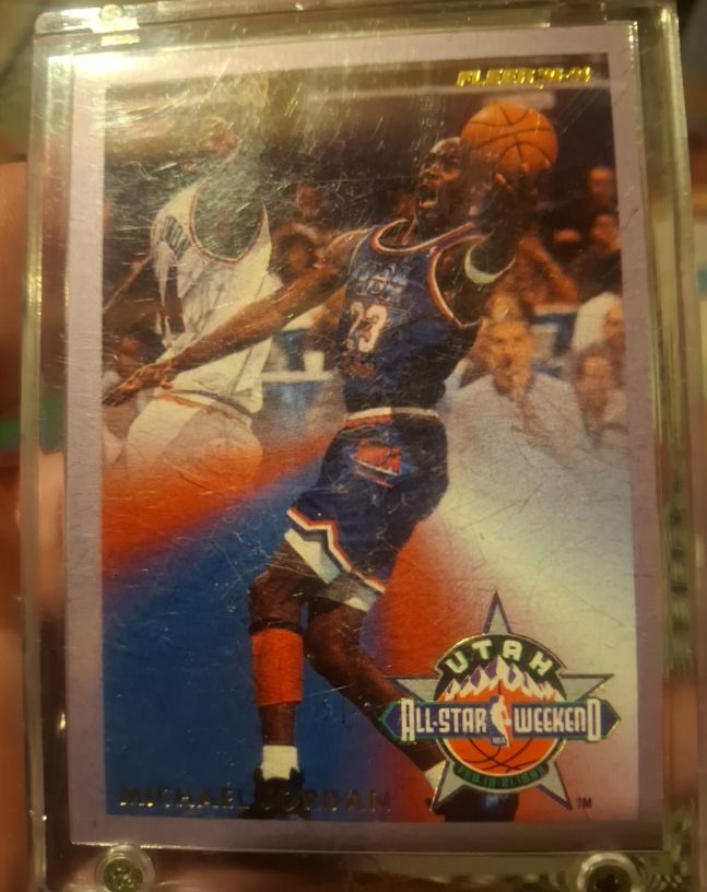 1993-94 Fleer #5 Michael Jordan All-Stars — front