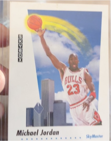 1991-92 Skybox #583 Michael Jordan SkyMaster — front