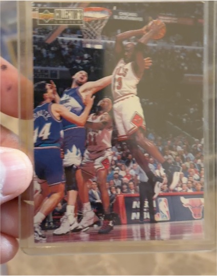 1997 Upper Deck #390 Michael Jordan Collectors Choice — front