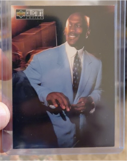 1997-98 Upper Deck Collector's Choice #393 Michael Jordan — front