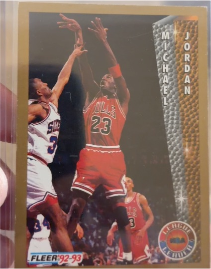 1992-93 Fleer #238 Michael Jordan — front