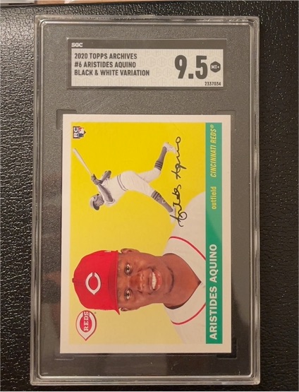 2020 Topps Archives #6 Aristides Aquino — front