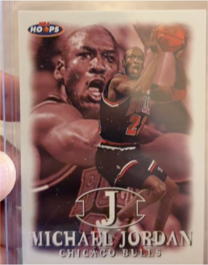 1998-99 Skybox NBA Hoops #23 Michael Jordan — front