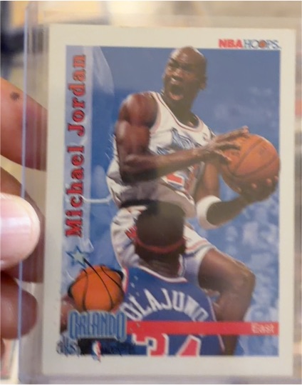 1992 NBA Hoops #298 Michael Jordan All-Star — front