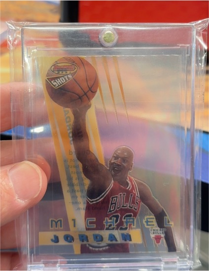 1996 Bowman's Best Shots #BS6 Michael Jordan — front