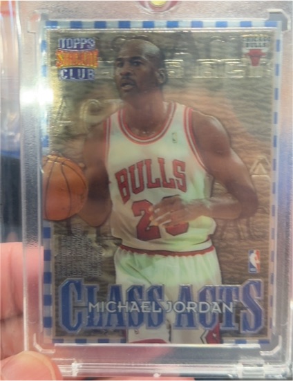 1996-97 Topps Stadium Club Class Acts #CA1 Michael Jordan — front