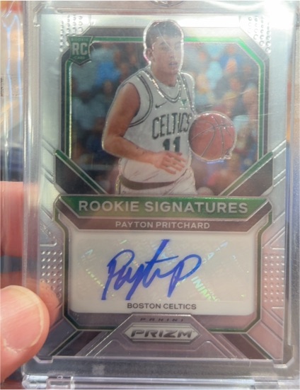 2020-21 Panini Prizm Rookie Signatures #RS-PP Payton Pritchard — front