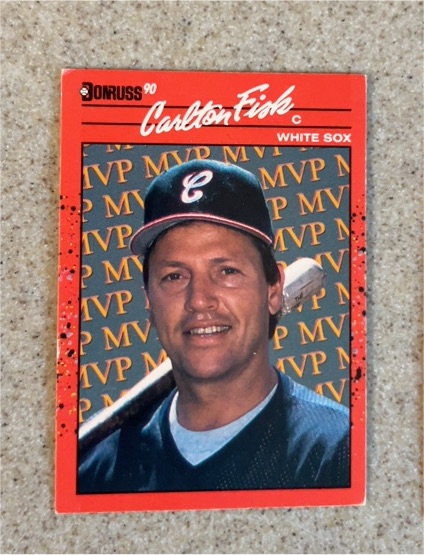 1990 Donruss #BC-19 Carlton Fisk — front
