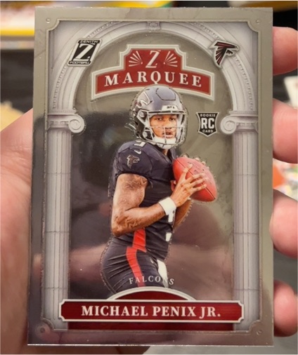 2024 Panini Zenith #9 Michael Penix Jr. Z Marquee — front