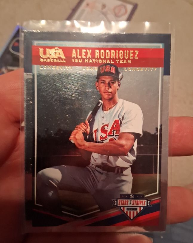2018 Panini USA Baseball Stars & Stripes #97 Alex Rodriguez — front