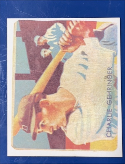 1935 Diamond Stars #77 Charlie Gehringer — front