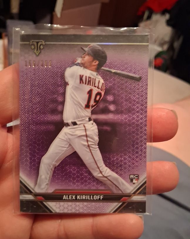 2021 Topps Triple Threads #49 Alex Kirilloff — front