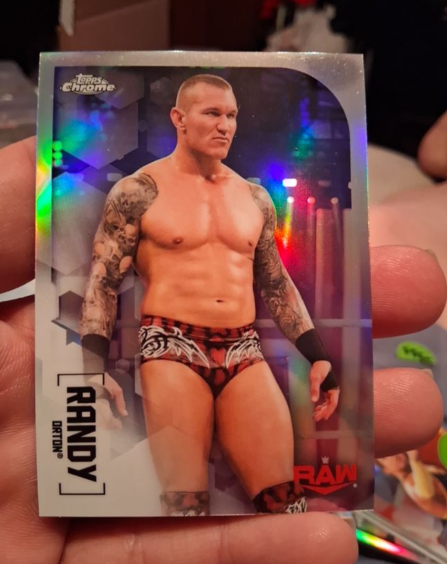 2020 Topps Chrome WWE #48 Randy Orton — front