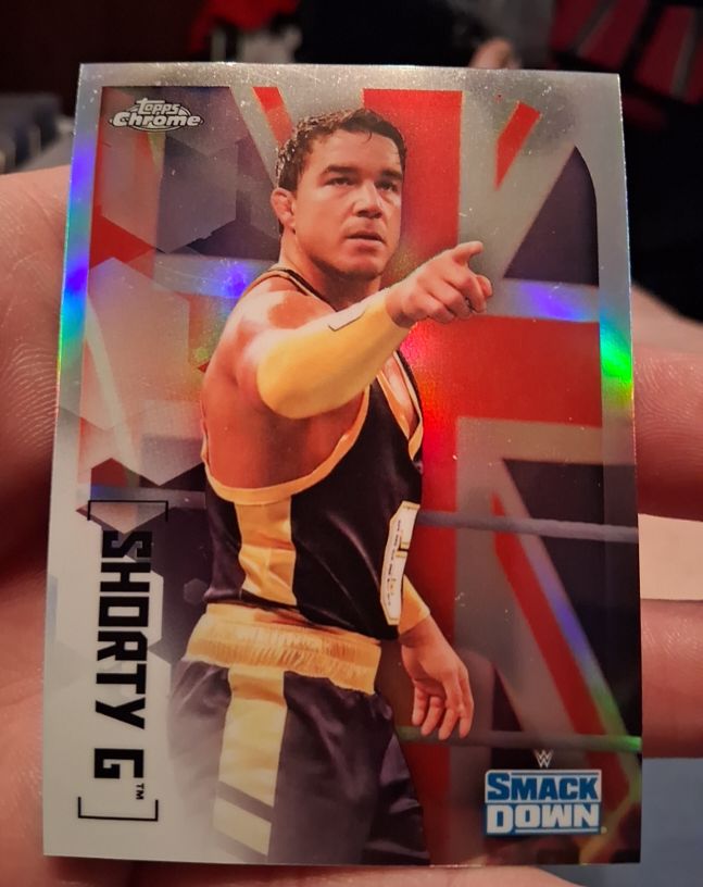 2020 Topps Chrome WWE #61 Shorty G — front