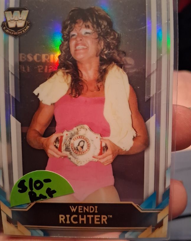 2020 Topps Chrome WWE Big Legends #BL-24 Wendi Richter — front