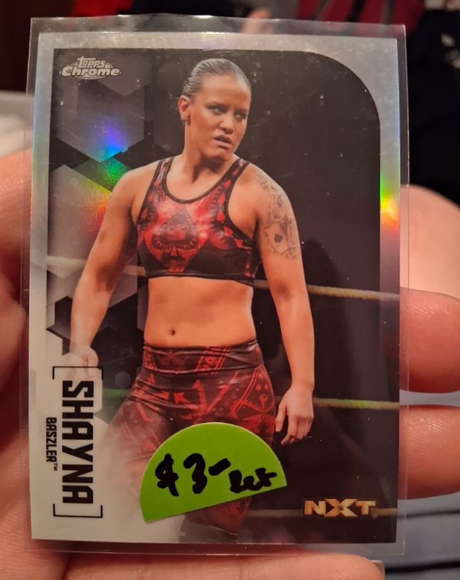 2020 Topps Chrome WWE #91 Shayna Baszler — front