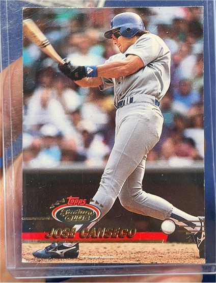 1993 Topps Stadium Club #499 Jose Canseco — front