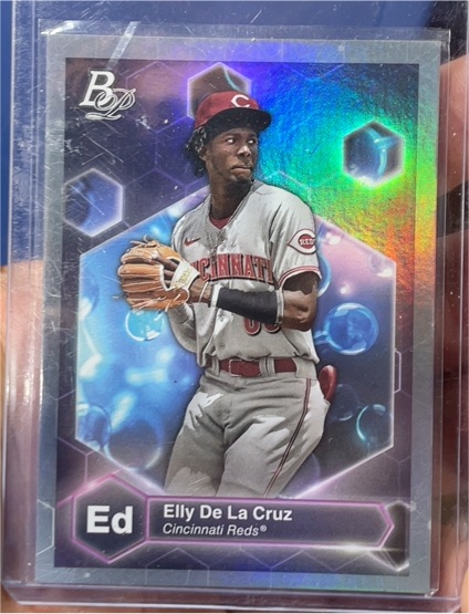 2022 Bowman Platinum Precious Elements #PE-16 Elly De La Cruz — front