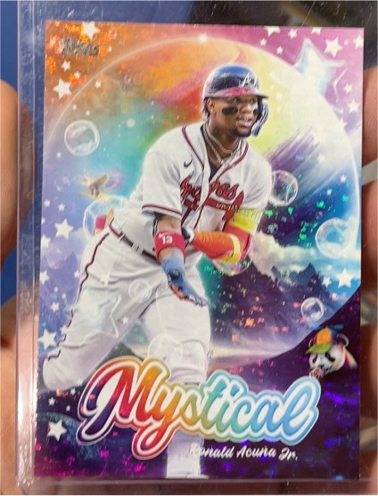 2024 Topps Update #MYS-3 Ronald Acuña Jr. Mystical — front