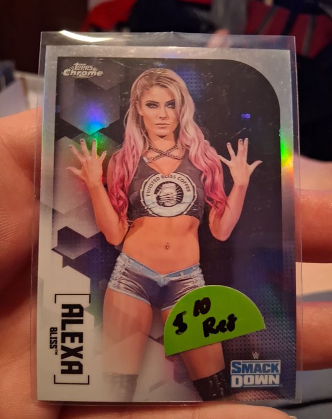 2020 Topps Chrome WWE #3 Alexa Bliss — front