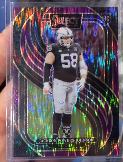 2024 Panini Select #148 Jackson Powers-Johnson — front
