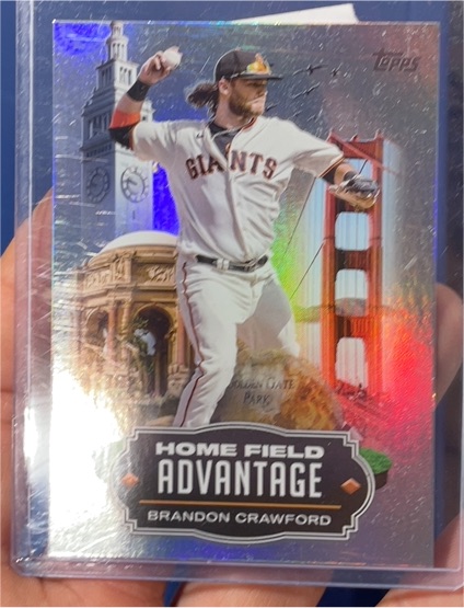 2023 Topps Home Field Advantage #HA-28 Brandon Crawford — front