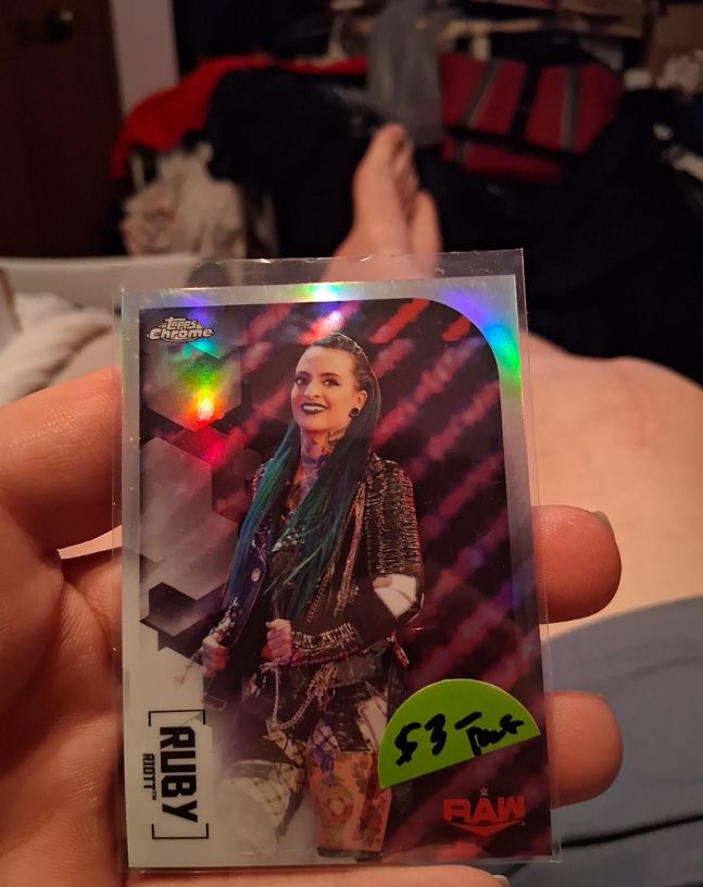 2020 Topps Chrome WWE #53 Ruby Riott RAW — front