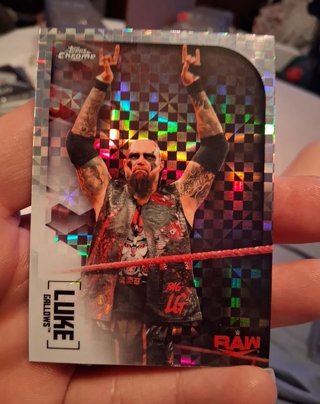 2020 Topps Chrome WWE #41 Luke Gallows — front