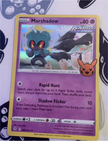 2023 Pokémon TCG Trick or Trade #80 Marshadow — front