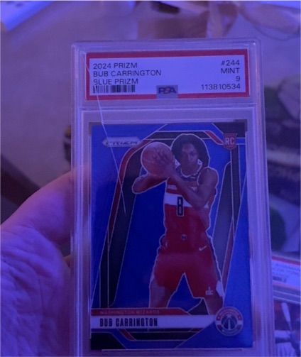 2024 Panini Prizm #244 Bub Carrington — front