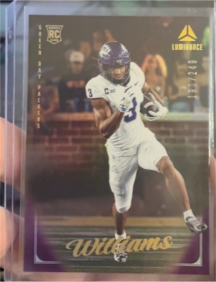 2025 Panini Luminance #126 Savion Williams — front