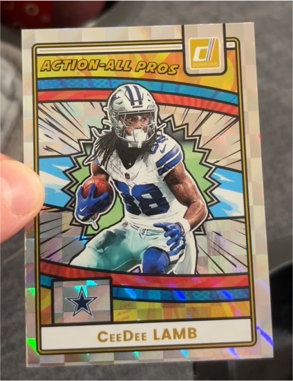 2025 Donruss Action-All Pros #AAP-CLA CeeDee Lamb — front