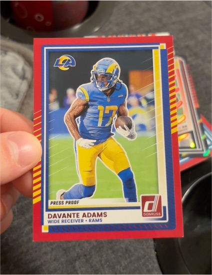 2025 Panini Donruss #120 Davante Adams — front