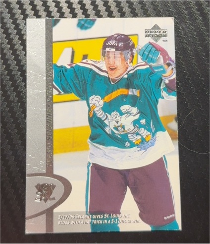 1996-97 Upper Deck #211 Teemu Selanne — front