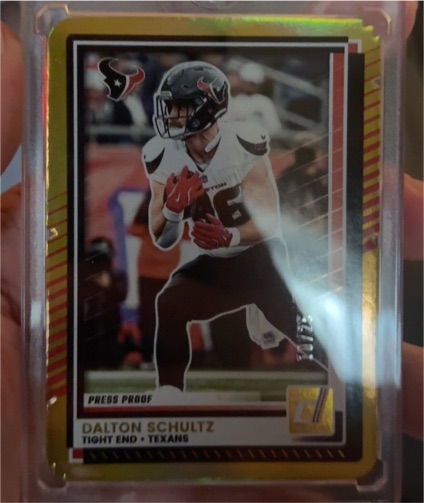 2025 Panini Donruss #27 Dalton Schultz — front