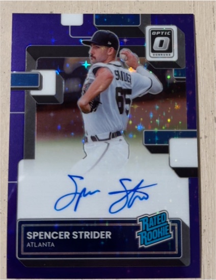 2022 Donruss Optic #RRS-SS Spencer Strider — front