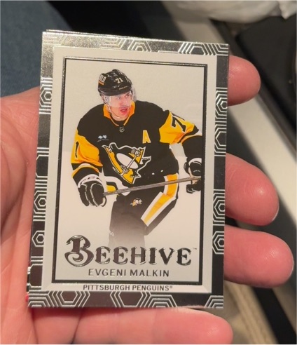 2024-25 Upper Deck Extended Series Beehive #BH-8 Evgeni Malkin — front