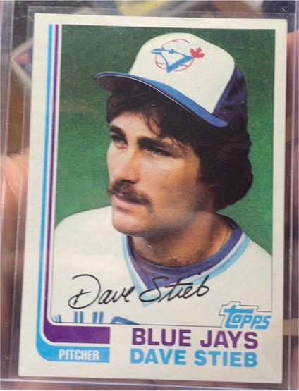 1982 Topps #380 Dave Stieb — front