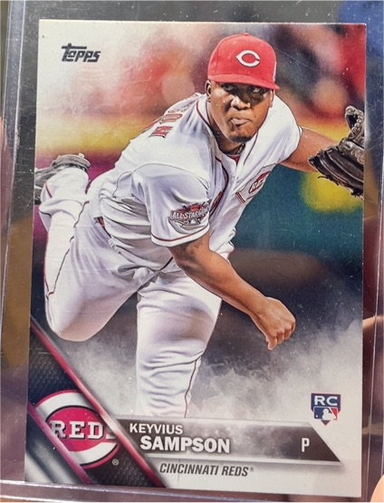 2016 Topps #333 Keyvius Sampson — front