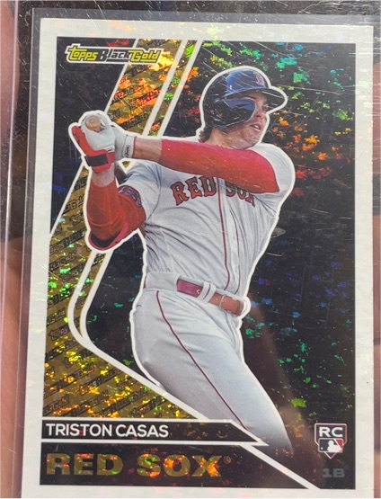 2023 Topps Update Black Gold #BG-9 Triston Casas — front